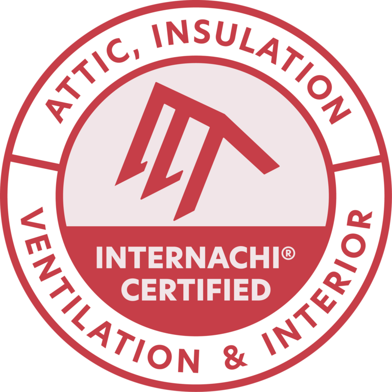 InterNACHI Certified Attic, Insulation, Ventilation & Interior badge