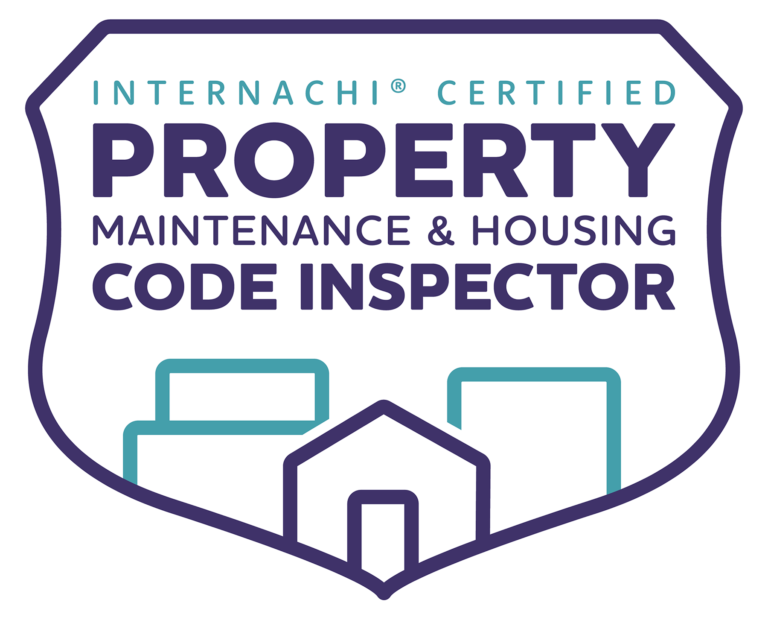InterNACHI Certified Property Maintenance & Housing Code Inspector badge